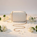 Noir Luxe White Premium Crossbody Bag for Women - IK Royal Gallery