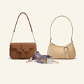 Luxury Everyday Bag Combo-Crossbody + Top Handle + Floral Strap