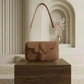 Iconic Ring Bag – Classic Ladies Handbag Brown