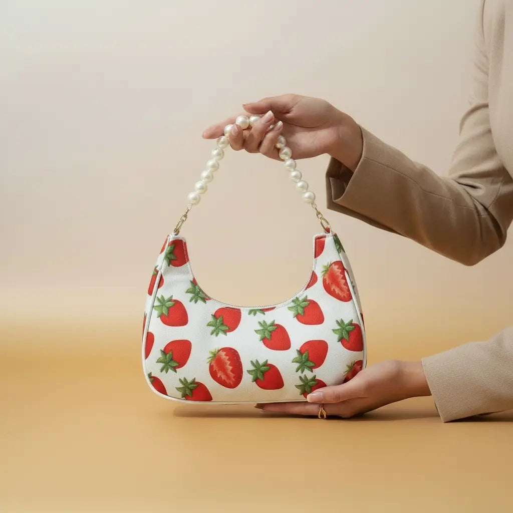 Strawberry Charm Bag – IK Royal Gallery