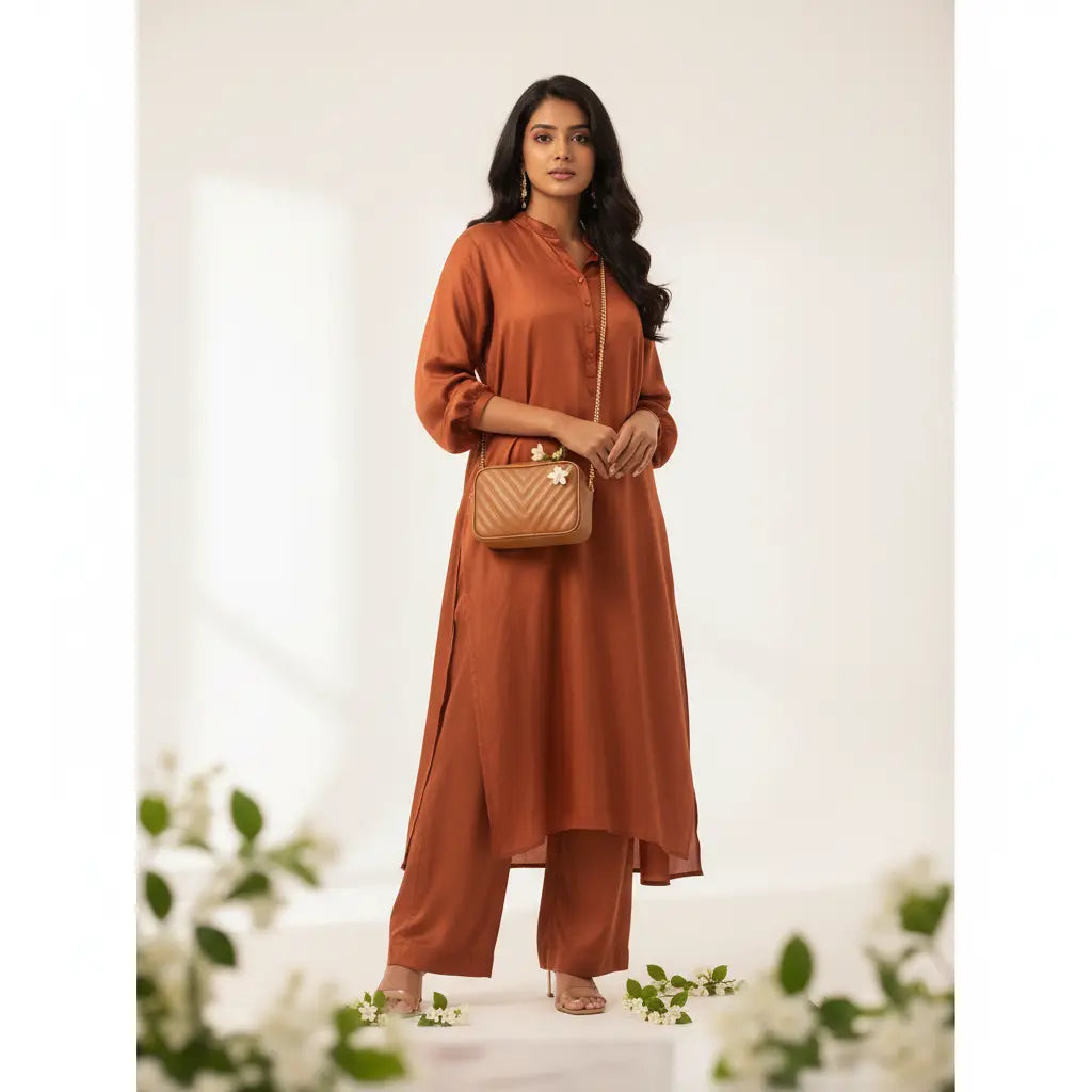 Noir Luxe Brown Premium Crossbody Bag for Women - IK Royal Gallery