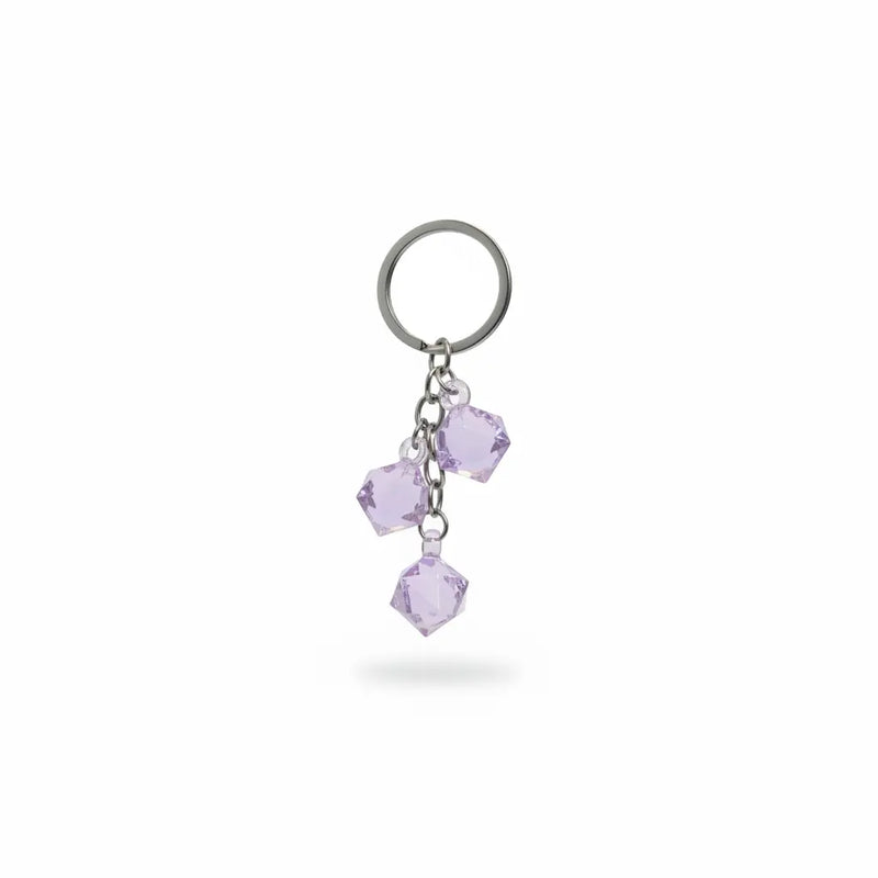 Aqua Crystal Charm Keychain – IK Royal Gallery