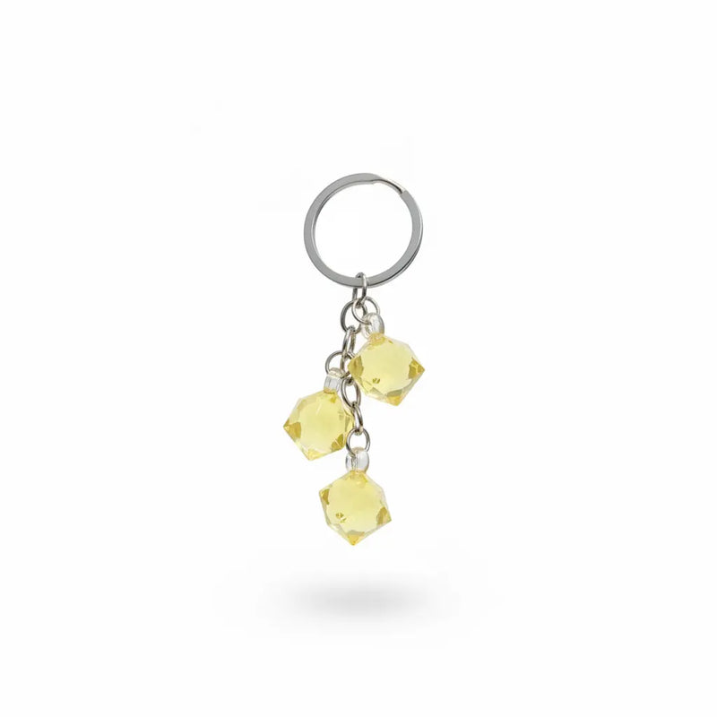 Aqua Crystal Charm Keychain – IK Royal Gallery