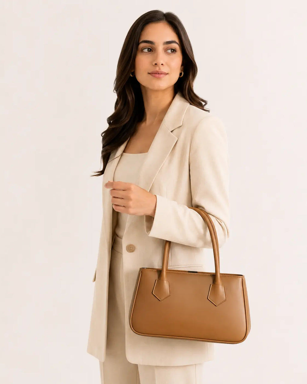 IK 001 Shoulder Bag Brown