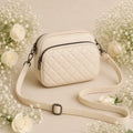 3-Zipper Women’s Crossbody Skin Bag CAR-7 | Elegant & Stylish Design