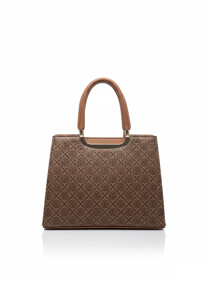 Imperial Grid Tote Bag for Women-Premium Stylish Ladies Handbag | IK Royal Gallery