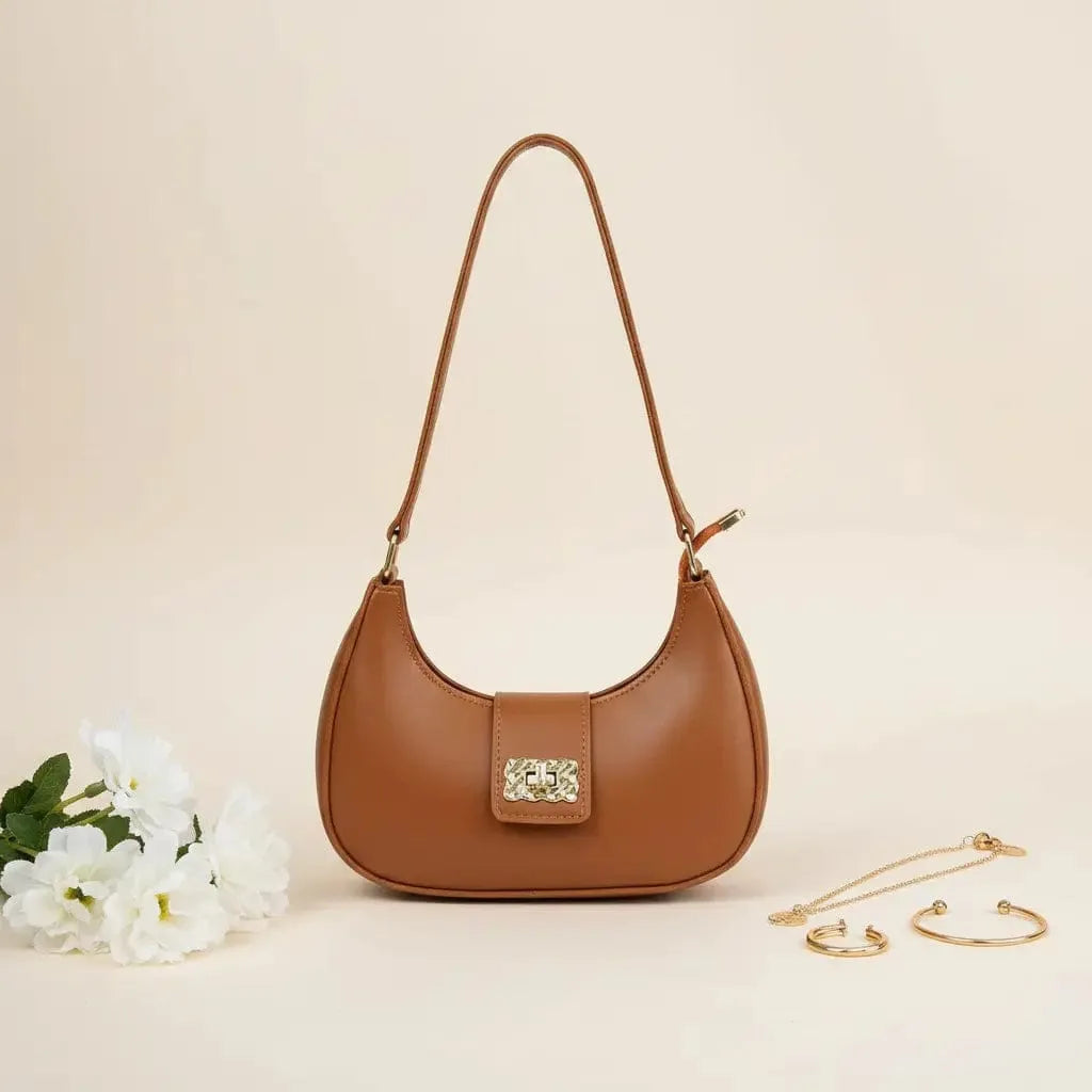 HAR 10 Brown Handbag