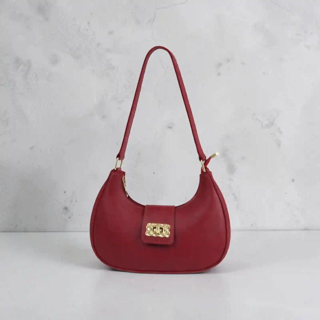 HAR 10 Maroon Handbag