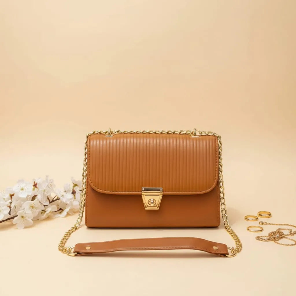 Elegant Brown Designer Handbag H-AR-1 | Premium Stylish Bag