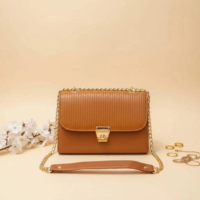 Elegant Brown Designer Handbag H-AR-1 | Premium Stylish Bag