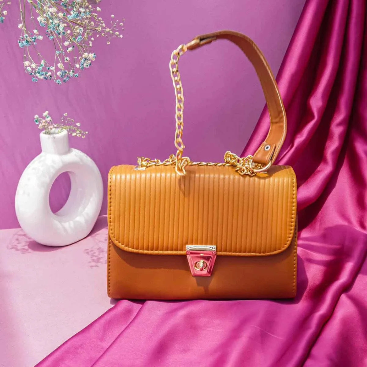 Elegant Brown Designer Handbag H-AR-1 | Premium Stylish Bag