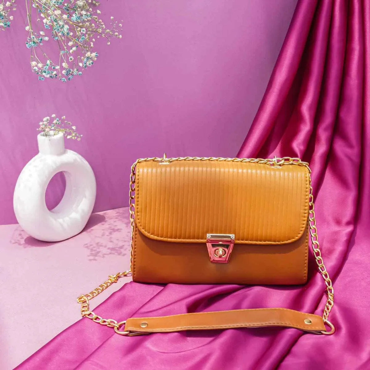 Elegant Brown Designer Handbag H-AR-1 | Premium Stylish Bag