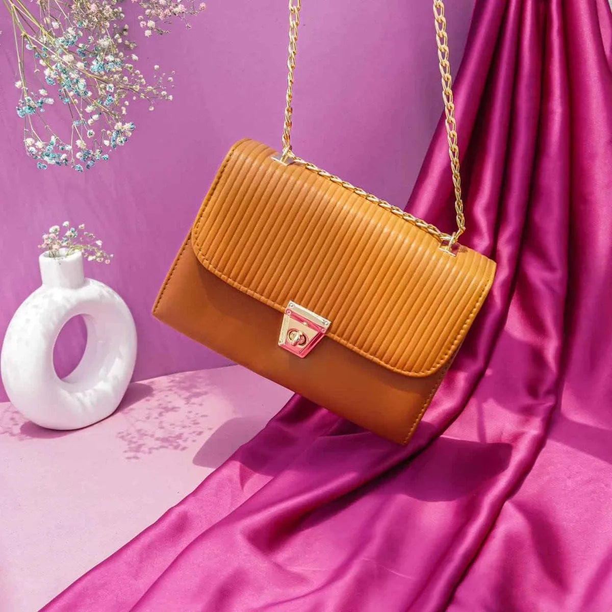 Elegant Brown Designer Handbag H-AR-1 | Premium Stylish Bag