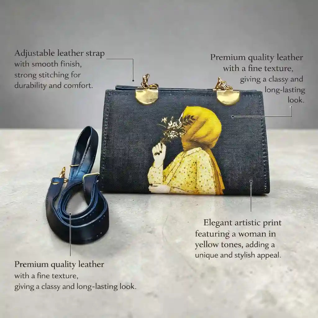 Pretty Charcoal Grey Blush Boxy Handbag for Women – Stylish Ladies Bag PK