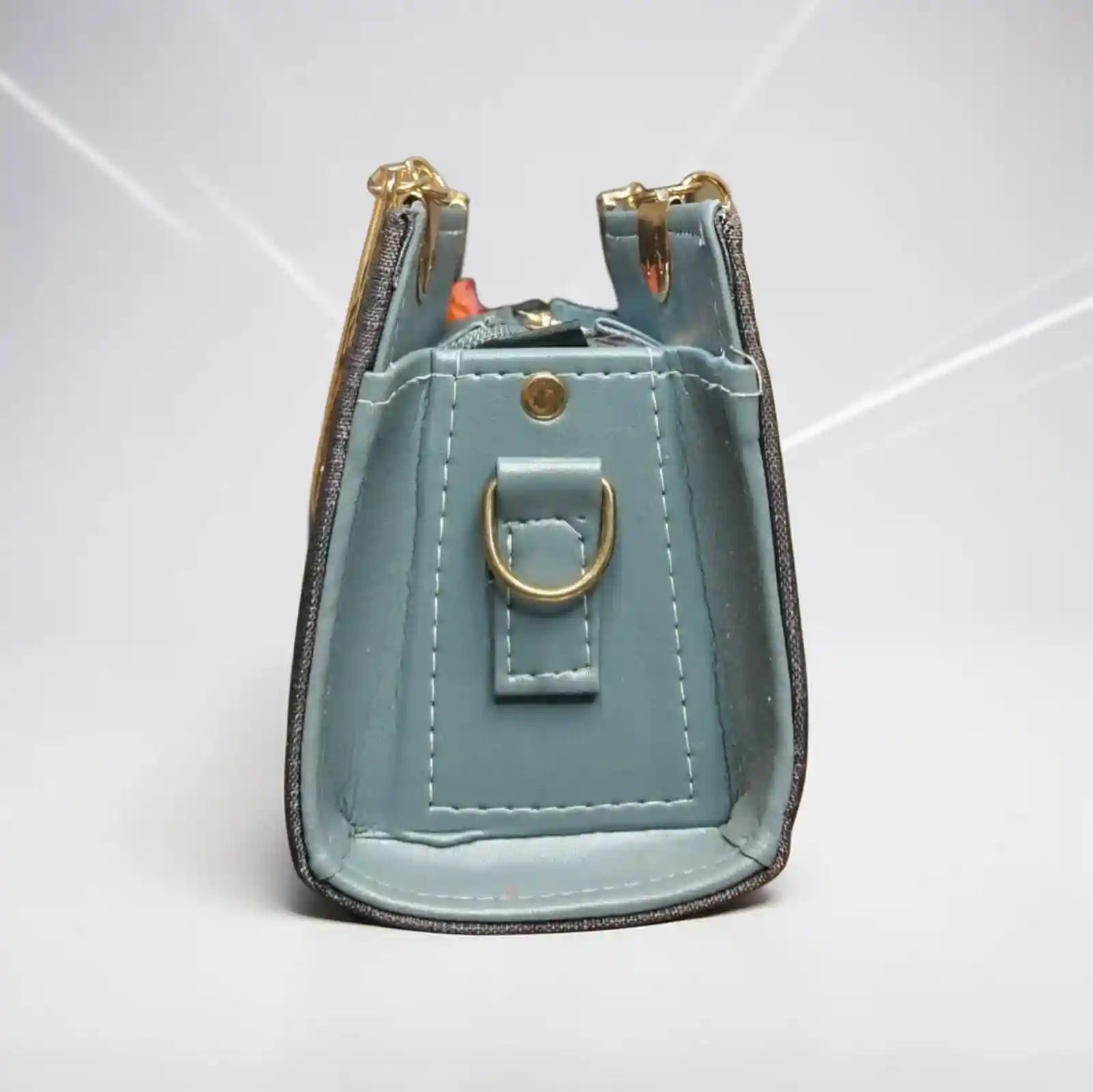 Pretty Grey Blush Boxy Handbag for Women – Stylish Ladies Bag PK