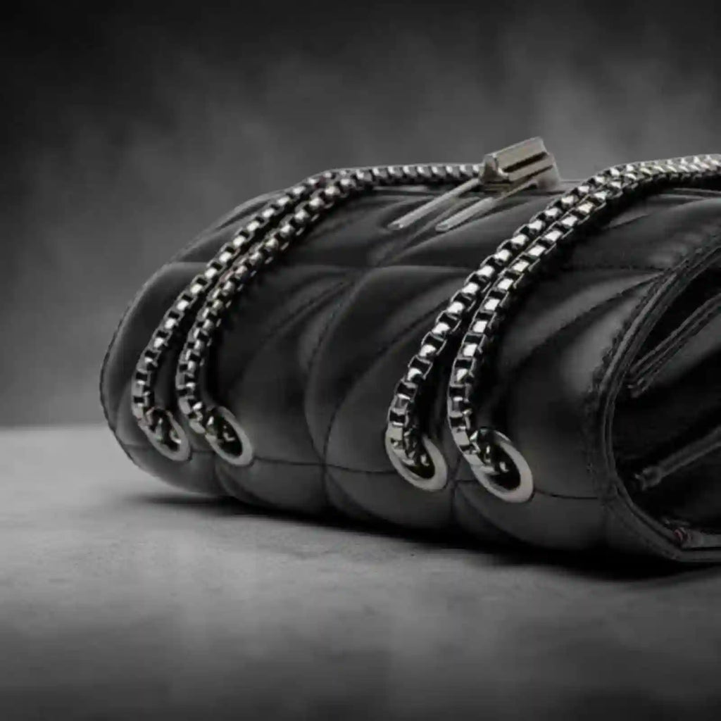 Quilted Black Crossbody Bag for Women Stylish Ladies Handbag in Pakistan | Trendy & Elegant Design