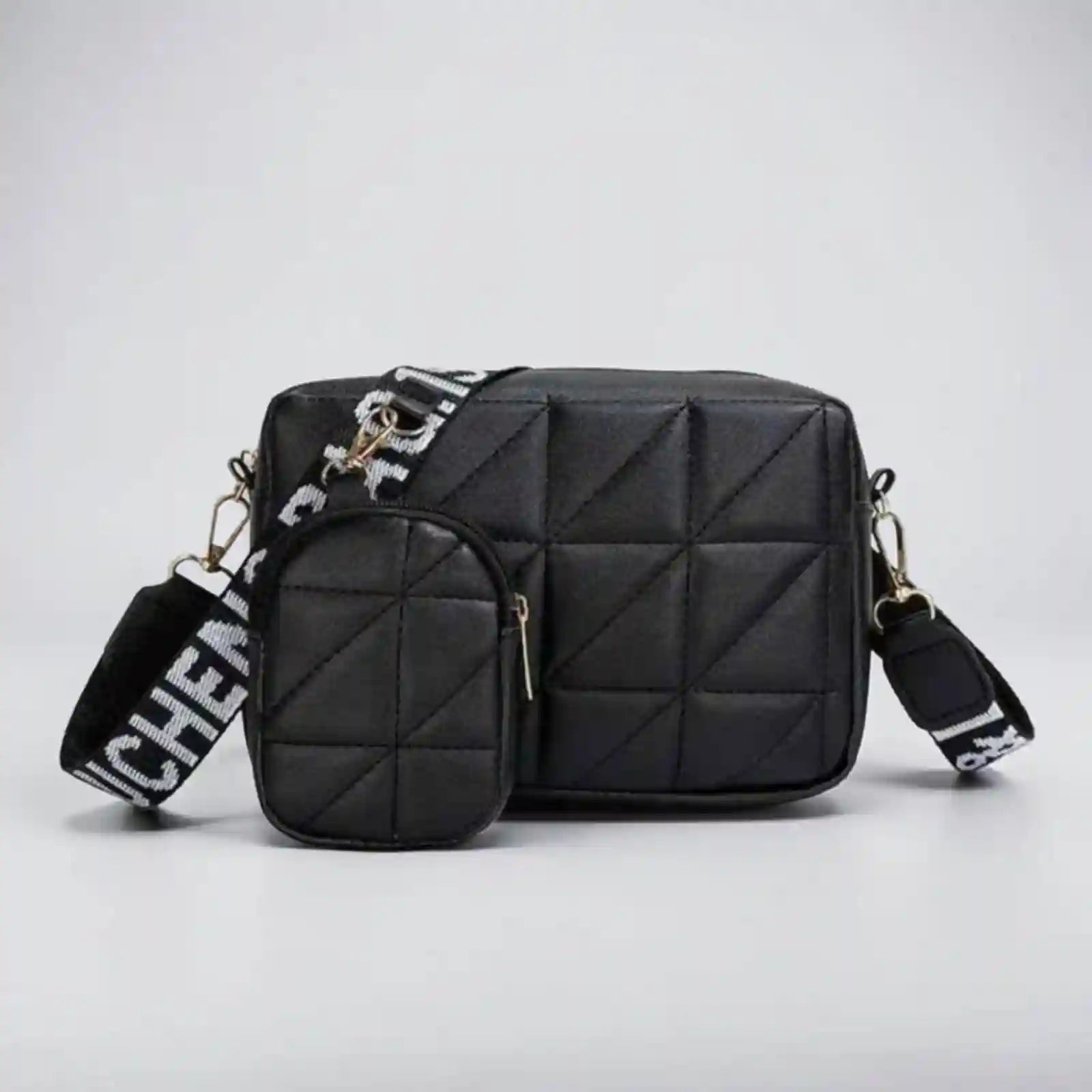 Urban Glint Crossbody Black Bag CAR-5 Stylish Women’s Bag Pakistan
