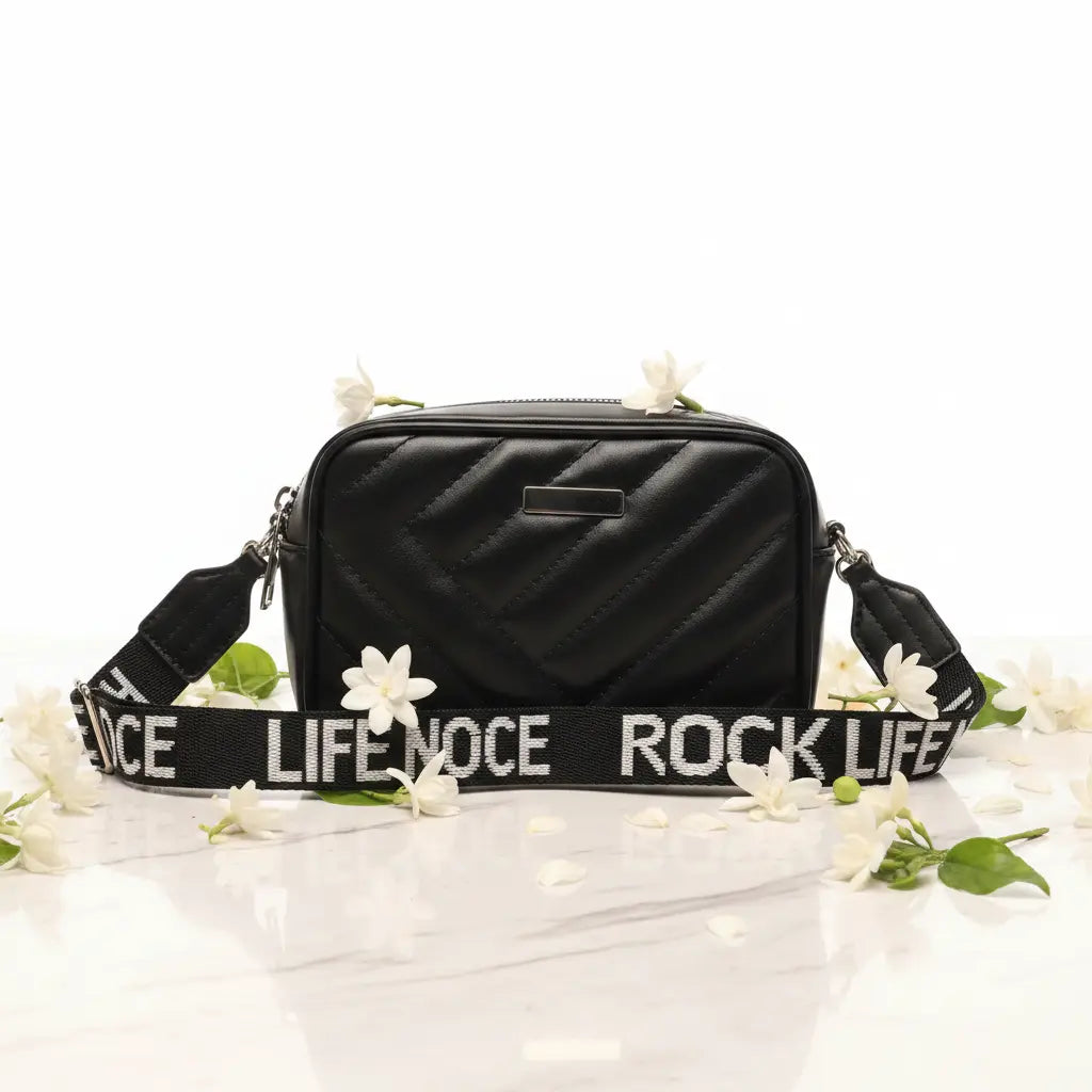Elorina Luxe CAR1 Black Crossbody Bag for Women-Elegant, Stylish & Premium Design by IK Royal Gallery