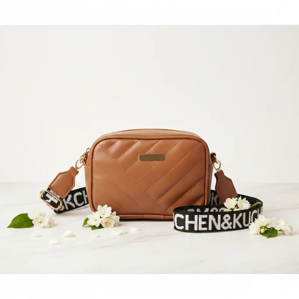 Elorina Luxe CAR1 Brown Crossbody Bag for Women-Elegant, Stylish & Premium Design by IK Royal Gallery