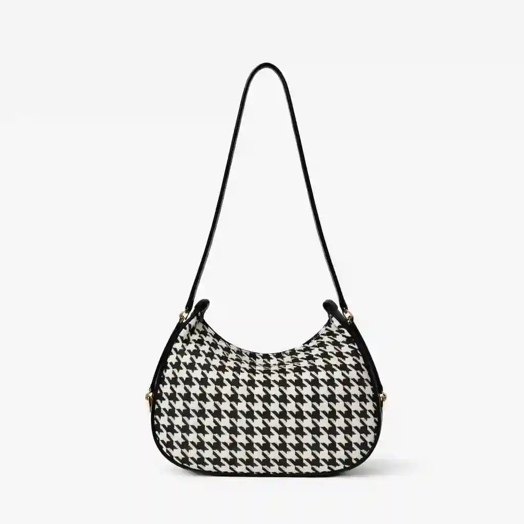 Chic Moon Elegance Shoulder Bag for Women – Stylish PU Leather Handbag