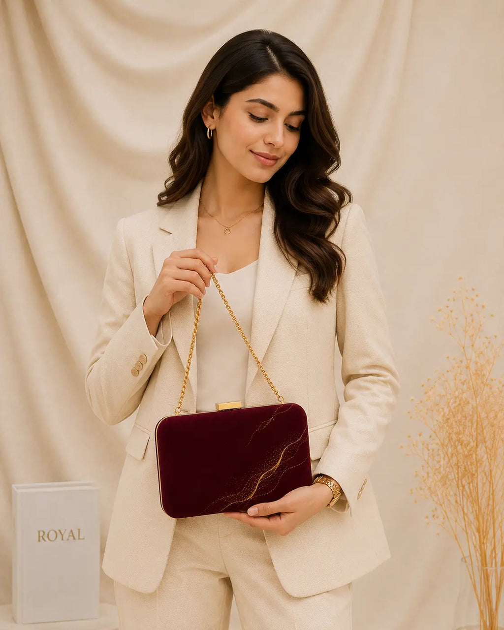 Urban Royale Daily Bag Maroon – IK Royal Gallery