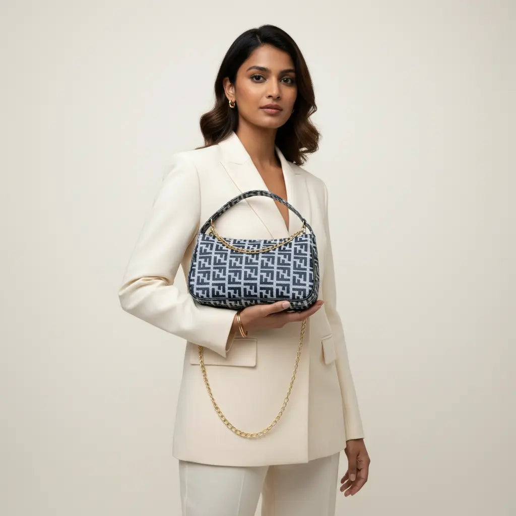 Urban Luxe Monogram Bag – IK Royal Gallery