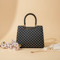 Imperial Grid Tote Bag for Women-Premium Stylish Ladies Handbag | IK Royal Gallery