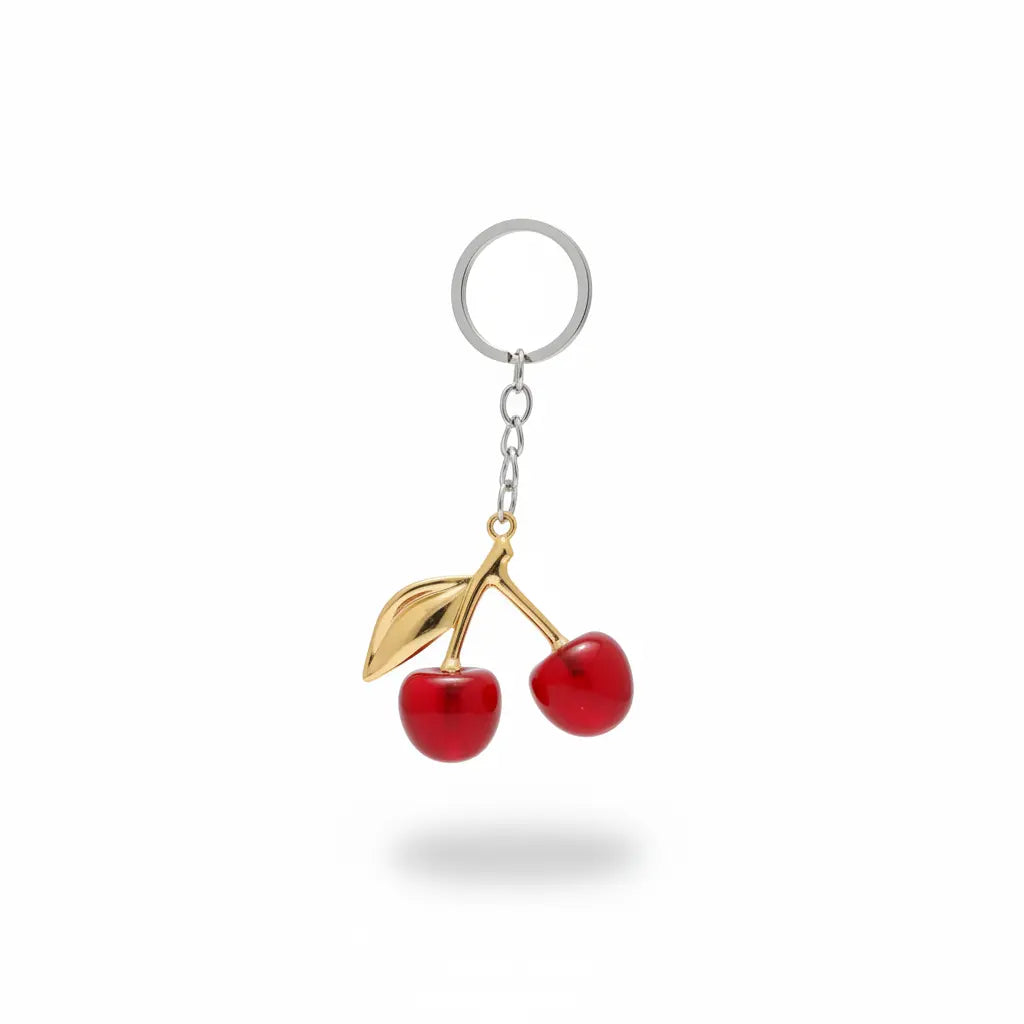 Cherry Charm Keychain – IK Royal Gallery