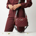 Elorina Luxe CAR1 Maroon Crossbody Bag for Women-Elegant, Stylish & Premium Design by IK Royal Gallery