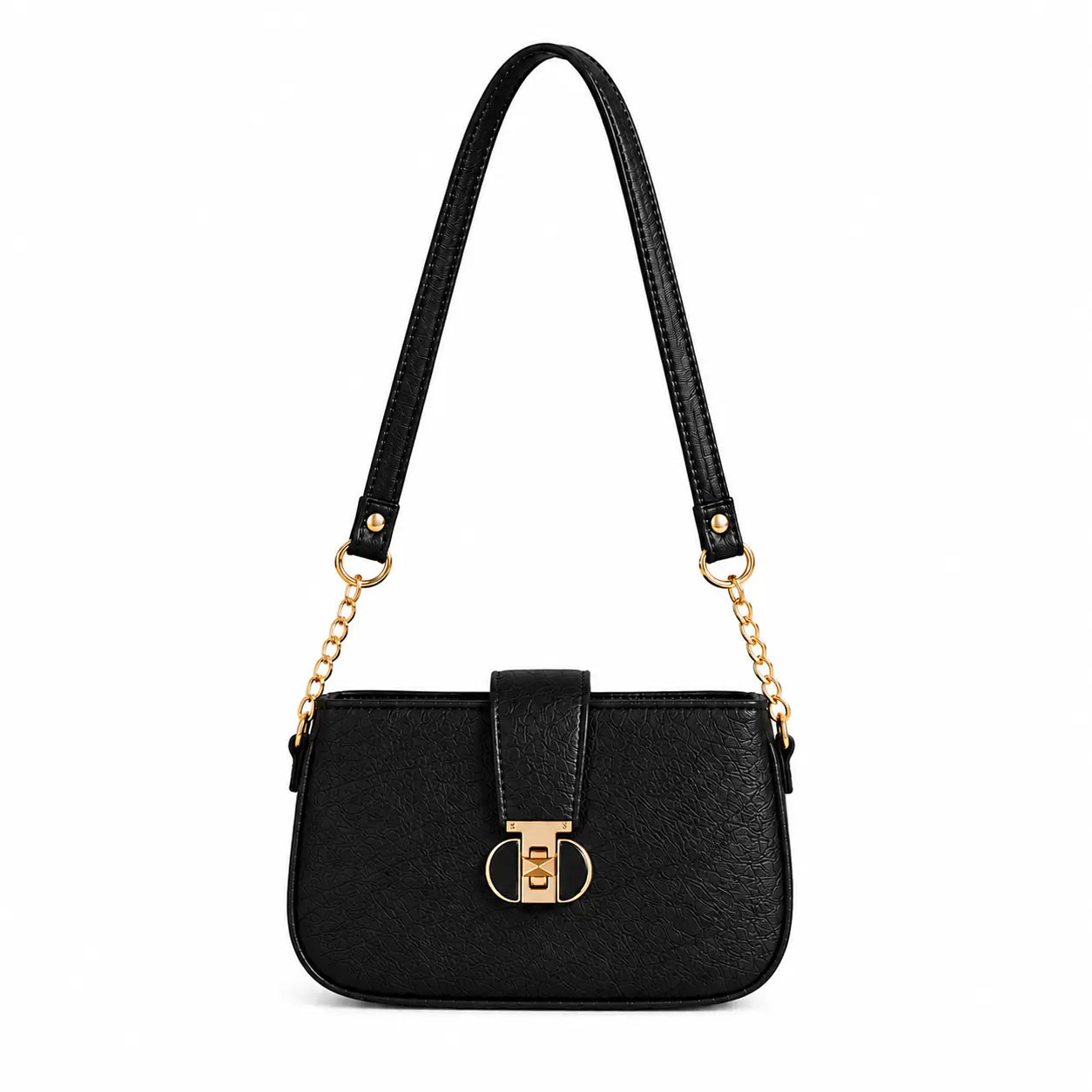 Royal Ember Black Shoulder Bag – IK Royal Gallery