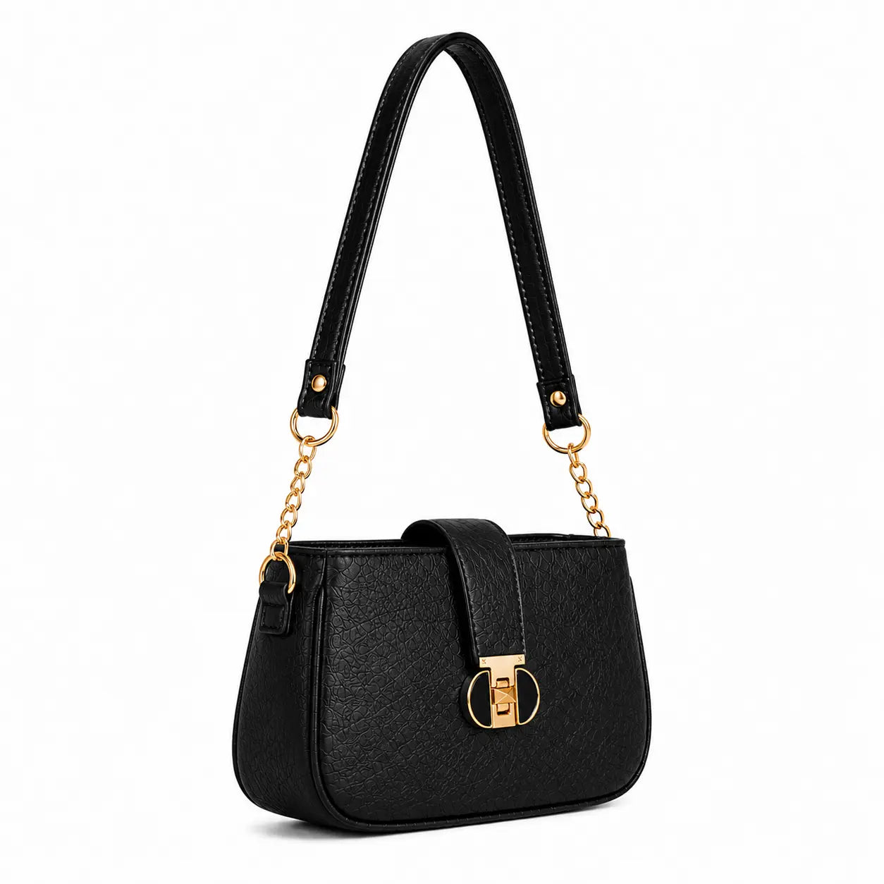 Royal Ember Black Shoulder Bag – IK Royal Gallery