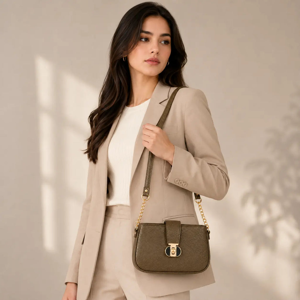 Royal Ember Moss Shoulder Bag – IK Royal Gallery