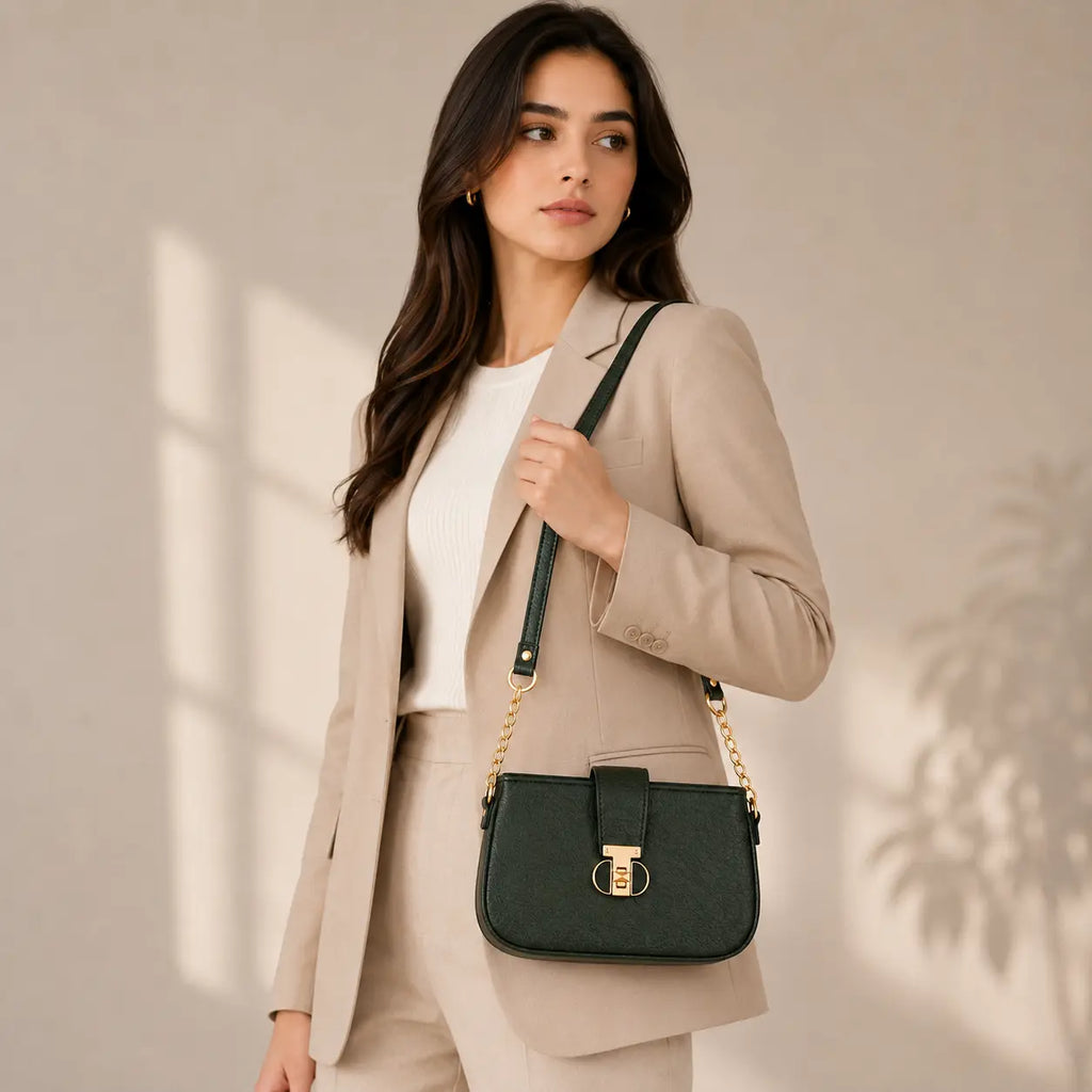 Royal Ember Olive Shoulder Bag – IK Royal Gallery
