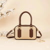 Noor Classic Brown Handbag – Elegant Top Handle Bag with Long Strap for Women & Girls