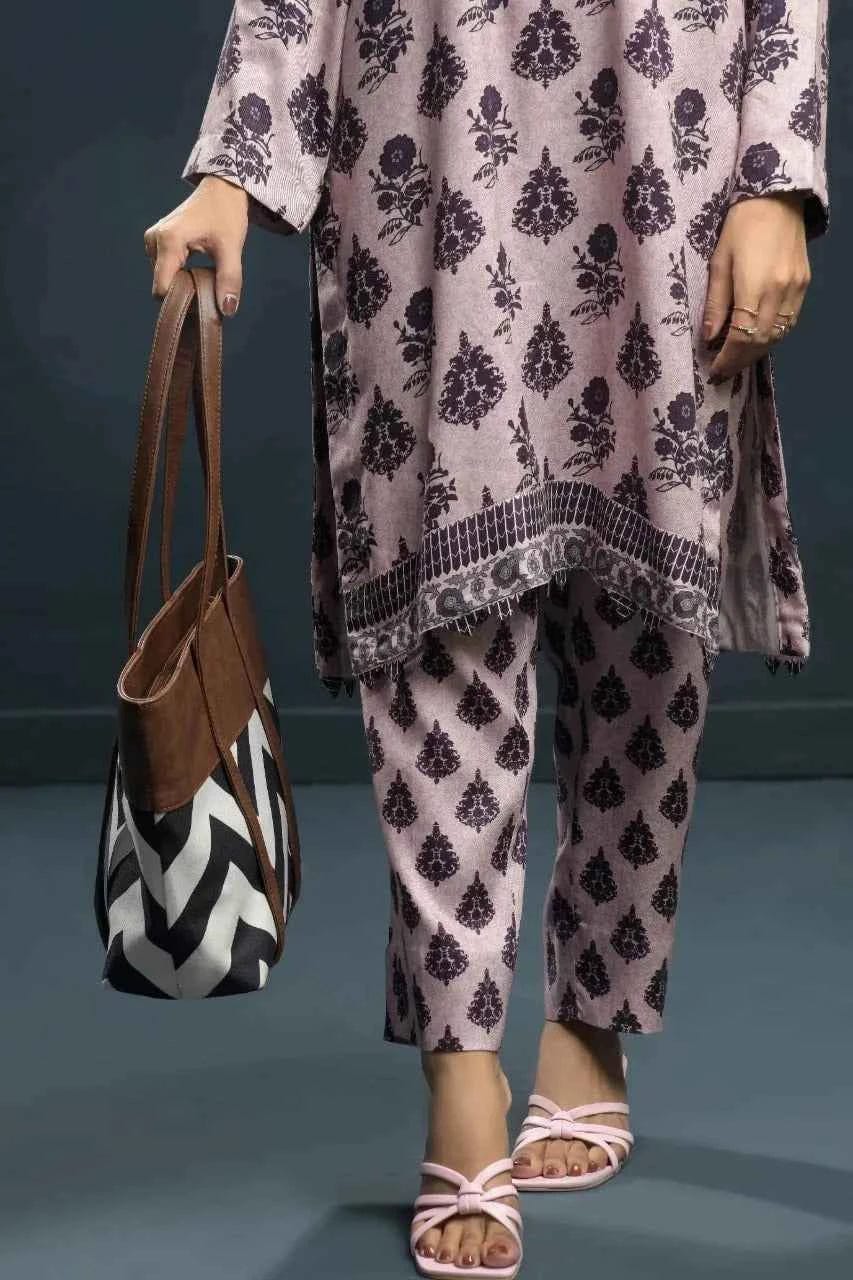 Chevron Tote Bag T-1 Brown for Women in Pakistan | IK Royal Gallery